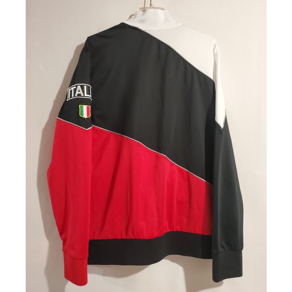 Vtg Fila Mens Italia Embroidered Zip Track Jacket Size XL Italian 90s Y2K Soccer - Picture 2 of 11